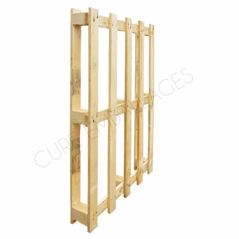 Palette standard légère   -  1200 X  800 LG 3 semelles - 5 planches - Disponible en recyclée ou neuve_0