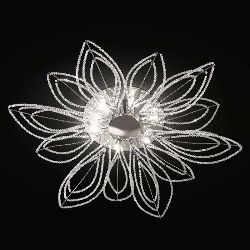 PATRIZIA VOLPATO PLAFONNIER GIRASOLE EN FORME DE FLEUR, 70 CM