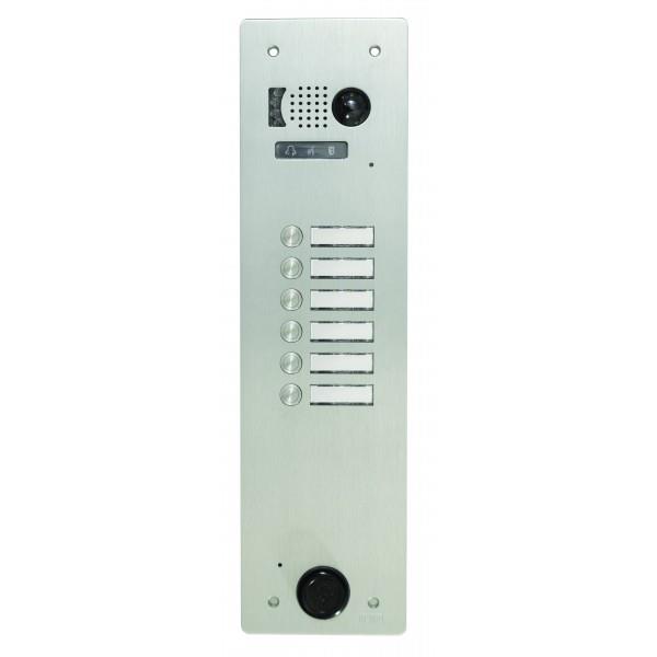 PLAQUE VIDEO ALU 6 BP 2 VOICE - URMET V83/106