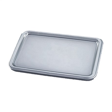 PLATEAU DE LUXE LUNCH 25X35 CM ARGENTÉ (VENDU PAR 10)