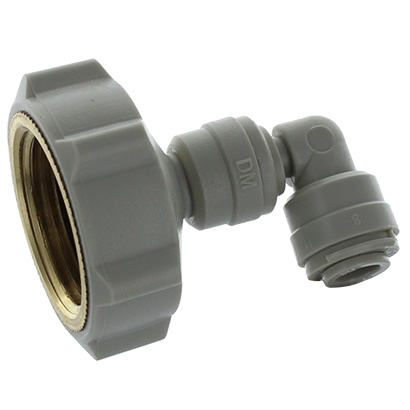 RACCORD COUDÉ FEMELLE 20/27 - TUBE 3/8 POUCE