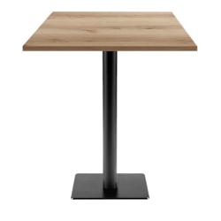 Restootab - Mange-debout 70x70cm - modèle MilanT chene delano - marron TB-MITFF-7070M-CH.DELA_0