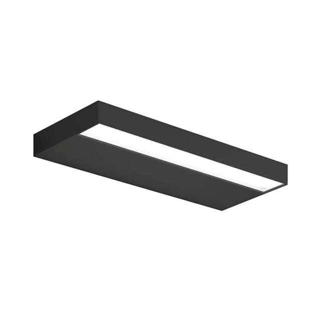 ROSSINI ILLUMINAZIONE Betty - Applique Led 36,5W Double Emission 28Cm Noir, Lumière Diffuse Cri90, Interrupteur Cct 2700K/3000K/4000K, Ip20, Dimmable_0