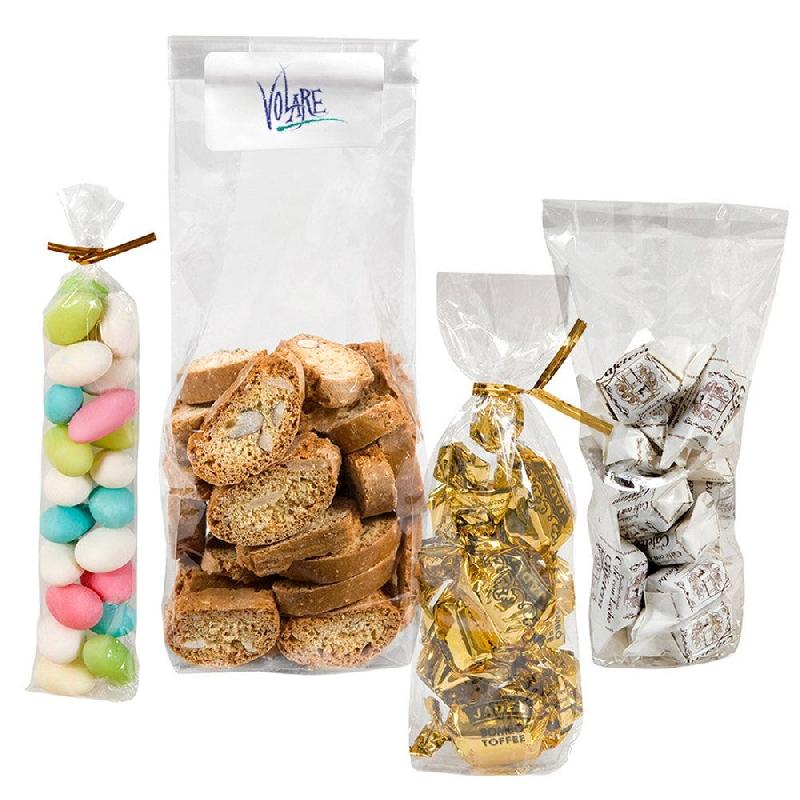 Sachet fond plat cellophane transparent 7,5x17cm - par 1000_0