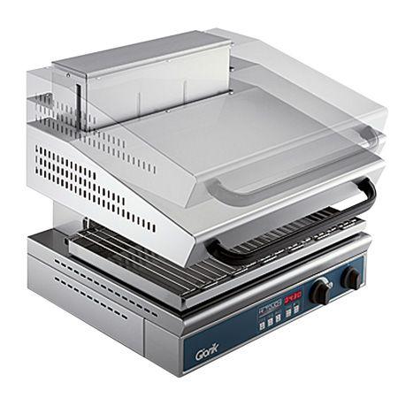 Salamandre électrique - SRH 2011 F - plafond mobile - 3 foyers - 4,5 kW - 570x530x520 mm_0