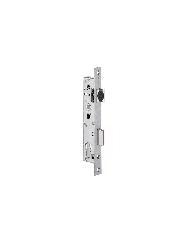 SERRURE MONOPOINT À LARDER POUR PROFIL ÉTROIT PÊNE DORMANT DEMI-TOUR 41MM - STREMLER - 2260.41.0