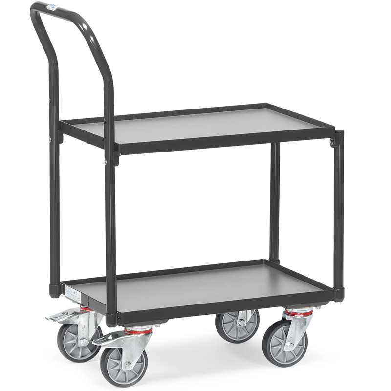 Servante d'atelier gris anthracite à rebords_0