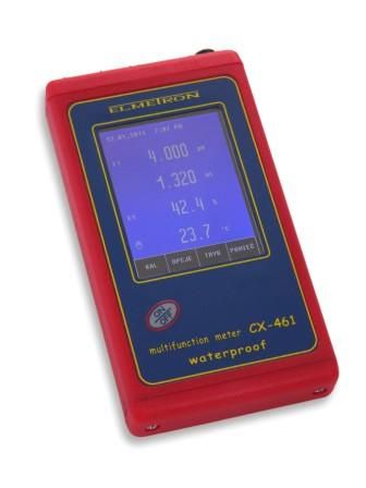 Sonde multifonction Elmetron CX-461 - mesure pH, oxygène dissous, conductivité et plus - écran couleur étanche_0