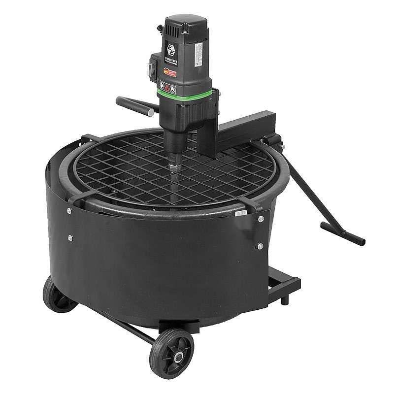 Station de malaxage pour large gamme de matériaux - 65 litres - DIAM INDUSTRIES - TWINMIX1800_0