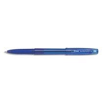 STYLO BILLE SUPER GRIP G POINTE FINE ENCORE BLEUE - LOT DE 15