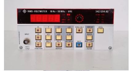 Ure - voltmetre - rohde and schwarz - 30 mhz - 30 mhz - millivoltmètre_0