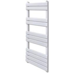 VidaXL Radiateur Sèche Serviettes Vertical De Salle De Bain 600x1200mm - blanc 140867_0