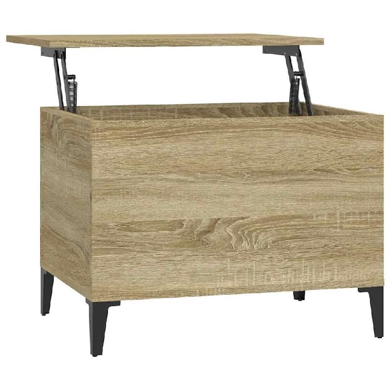VidaXL Table basse Chêne sonoma 60x44,5x45 cm Bois d'ingénierie Modèle Jardin Nova Prime Plus - 819575_0
