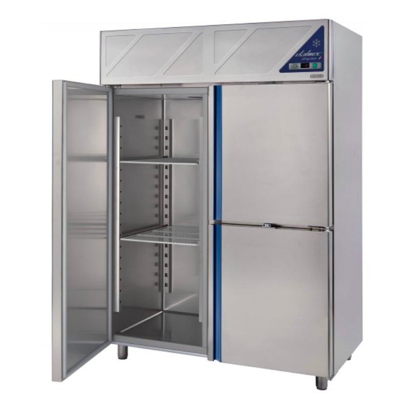 Armoire réfrigérée positive Dalmec - 1200L - Température -2/+10°C - 1 porte / 2 portillons - Groupe monobloc extractible_0