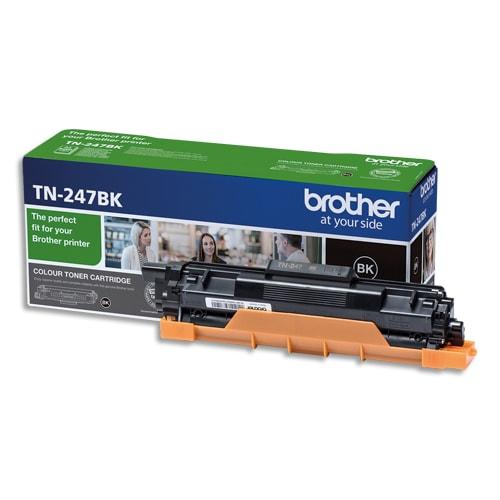 Brother - Cartouche d'encre noire haute capacité TN247BK - Compatibilité imprimantes DCP-L, HL-L, MFC-L séries_0