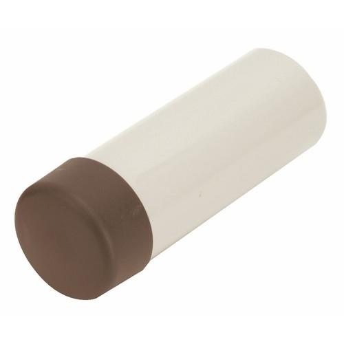 BUTOIR DE PLINTHE NYLON BLANC - LONGUEUR 85 MM - TYPE WP 85 BRICOZOR