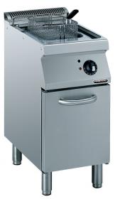 Friteuse monobloc 14 litres électrique 1/2 module de 400 mm de large, résistances internes, gamme 700 firsteel - 373084_0