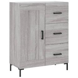 Helloshop26 - Buffet bahut commode armoire meuble de rangement organisateur cuisine salle de séjour salon sonoma 69,5 x 34 x 90 cm 02_0036492 - 30002_0