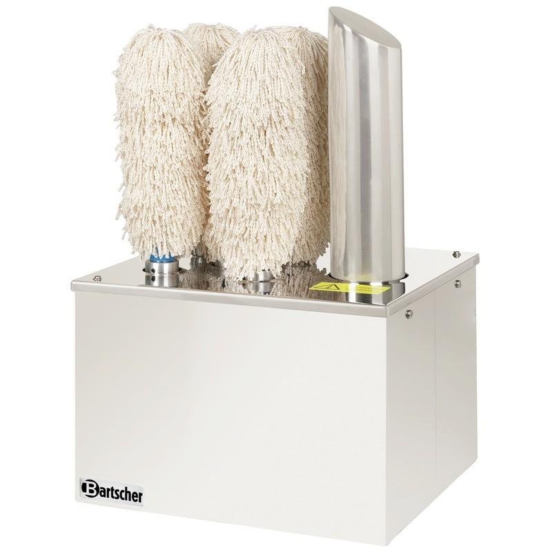 Machine à essuyer et polir les verres Bartscher - nettoyage rapide et efficace avec brosses amovibles_0