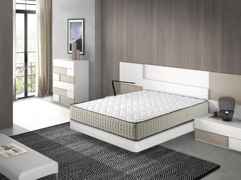 Matelas haut de gamme ALPES - Housse lavable - Visco Gel 3D - Idéal pour collectivités et hôtellerie_0