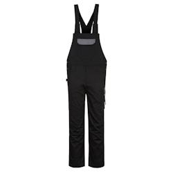 Portwest - Cotte à bretelles PW2 Noir / Rouge Taille S - S noir 5036108367931_0