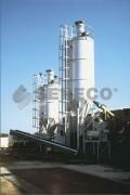 Silo à chaux SC - Sereco - avec pieds d'ancrage, système de fluidification et options motorisées_0
