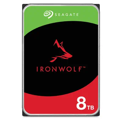 Seagate IronWolf ST8000VN004 disque dur 8 To 7200 tr/min 256 Mo 3.5