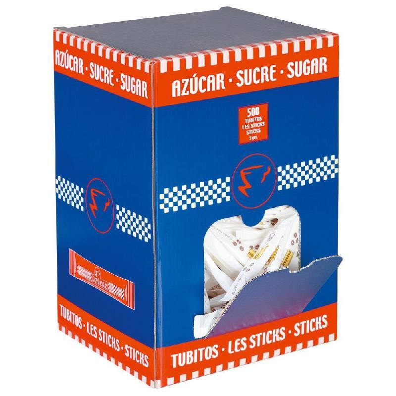 SUCRE - STICK - 5G - PAQUET DE 500 STICKS