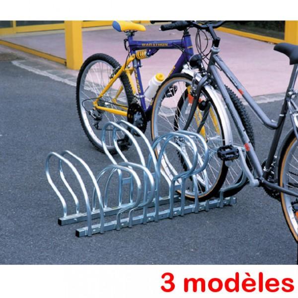Support à vélo professionnel face à face - 6 vélos - 3 modèles disponibles pour 6, 10 ou 20 vélos - Marque Rolléco_0
