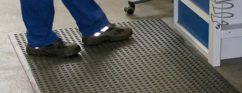 Tapis anti fatigue - IDS - résistant aux produits chimiques - mousse polyuréthane recyclable - modèles PU84 et PU85_0