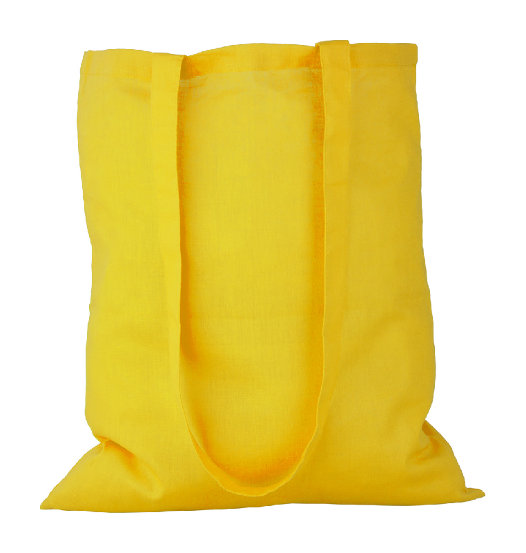 Tote bag 100% coton - 100 g/m² - Couleur jaune - 56.67 g_0