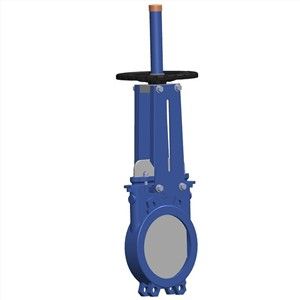 Vanne à guillotine - Gangye Valve - à tige montante - modèle JZU973X-10C - tailles DN50 à DN1600_0
