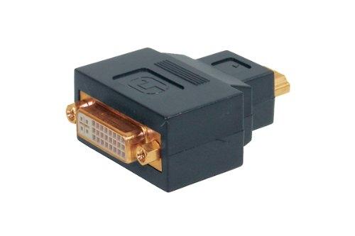 Adaptateur HDMI type A vers DVI-D (24+1) - Connecteur mâle/femelle_0