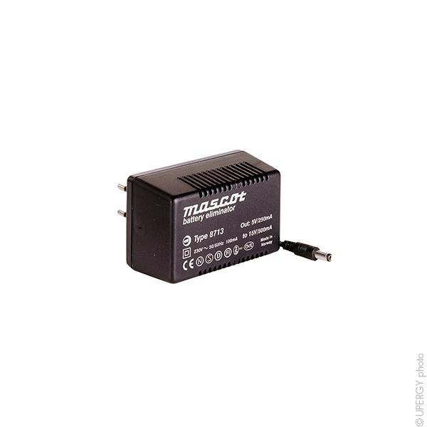 ALIMENTATION LINÉAIRE MASCOT 8713 (7.5W) 5-15V/ 0.25-0.5A 230V_0