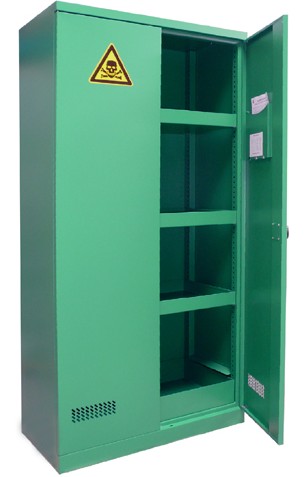 Armoire de sécurité / phytosanitaire pour produits dangereux en industrie ou en atelier_0