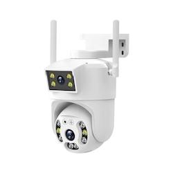 Camera IP Étanche Extérieure 2MP Vision Nocturne Détection Mouvement Audio 2 Voies YONIS - 3615616959092_0