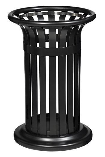 Corbeille Tulipe 60 Litres - Disponible en plusieurs coloris - Grande robustesse et excellente tenue à la corrosion_0