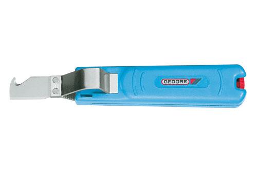 Couteau coupe-câbles - Pour câbles ronds 8 à 28 mm - Lame repliable avec profondeur réglable_0