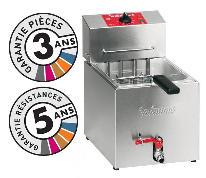 Friteuse électrique de table encastrable - 7L - Valentine TF7 - haut rendement et robuste_0