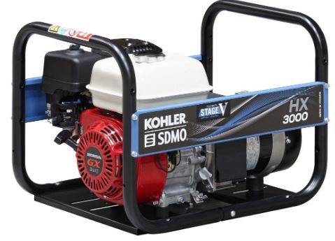 Groupe électrogène HXC 3000 C5 - Kohler - 2,70 kW - Essence - Moteur Honda GX200_C5_0