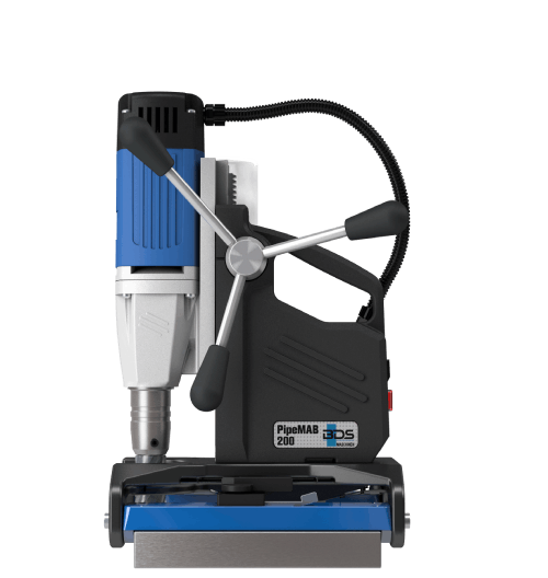 Perceuse magnétique PipeMAB 200 - Forte attraction sur tubes et surfaces courbées - PROFISPEZIAL_0