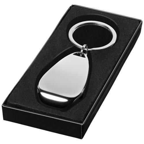 Porte-clé ouvre-bouteille luxe 19538507 - finition brillante - avec coffret cadeau noir_0