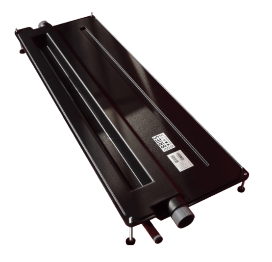 Récupérateur de chaleur sur eaux usées Evolsys - Modèle extra plat pensé pour se glisser sous la baignoire ou en sous-face de dalle - Evobox_0