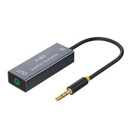 Table De Mixage Audio Isolator 3.5mm Anti-Interference Son Pur Portable YONIS - noir 3615616946580_0