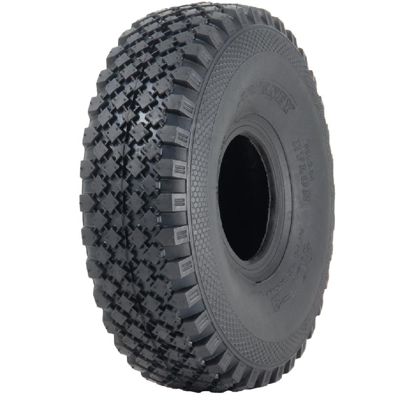 4.00x4 Journey (Wanda) 6ply Block Tyre Tube Type 160kgs 60 PSI Airport Tug Wheel_0