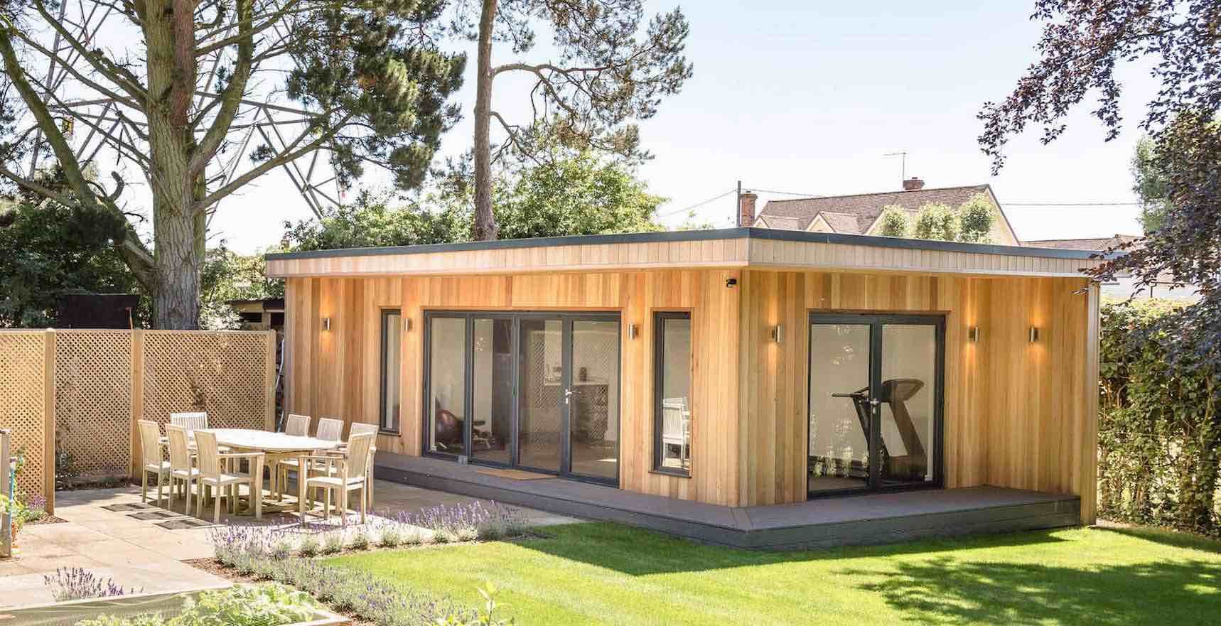 Bureau de jardin moderne - salle de sport privée - Kubico KB-03 20m²_0