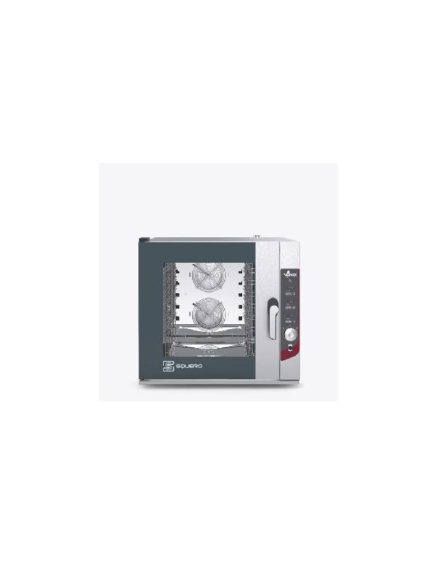 Four mixte professionnel - 7 niveaux GN 1/1 digital électrique - acier INOX - VENIX_0