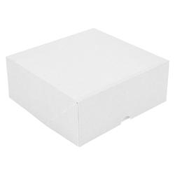 García de Pou Garcia de Pou 200 Unités - Boîtes Patisseries Sans Fenêtre 'Thepack' 250 G/M2 18X18X7,5 Cm Blanc Carton Ondulé Nano-Micro - blanc 201.58_0