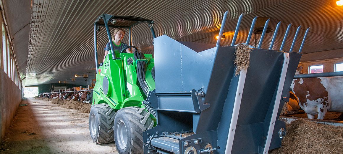 Godet distributeur à tapis