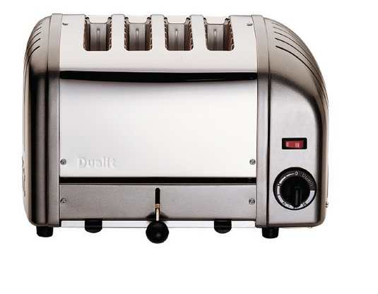Grille-pain professionnel 4 ou 6 tranches - minuterie, levier d'éjection et multiples coloris_0